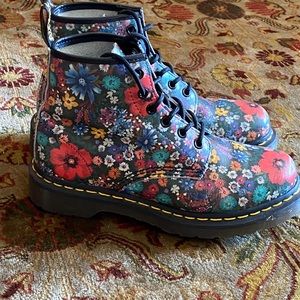 Floral Dr. Martens